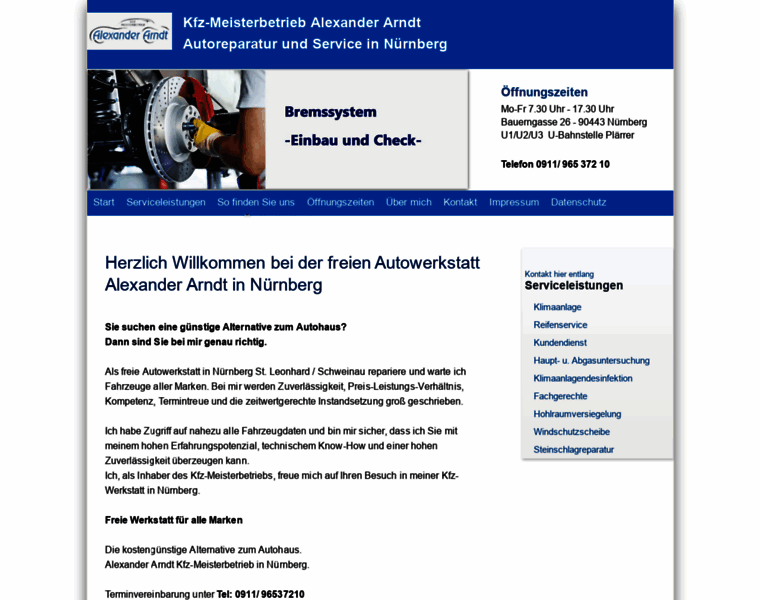 Kfz-werkstatt-nuernberg.de thumbnail