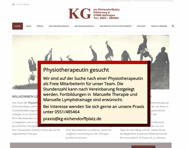 Kg-physiotherapie-goettingen.de thumbnail