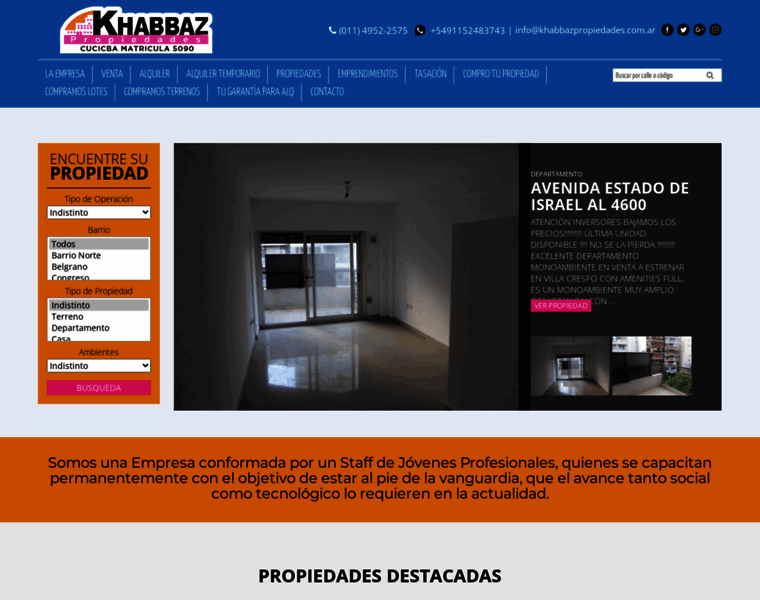 Khabbazpropiedades.com.ar thumbnail