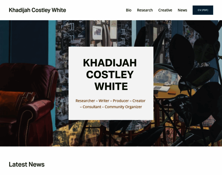 Khadijahwhite.com thumbnail