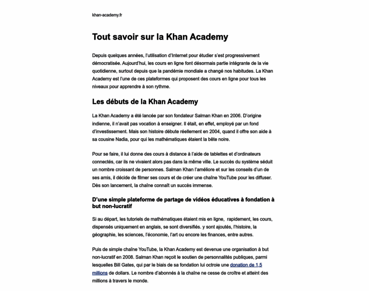Khan-academy.fr thumbnail
