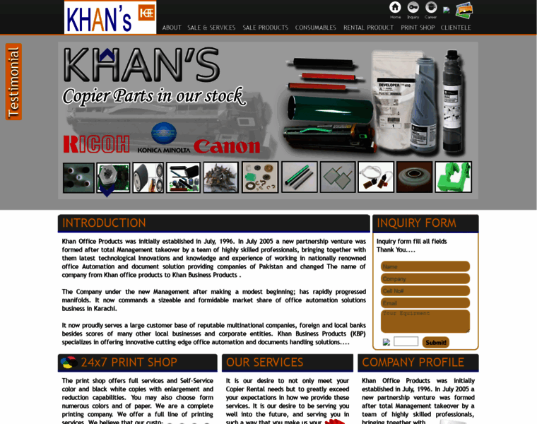 Khanbusinessproducts.com thumbnail