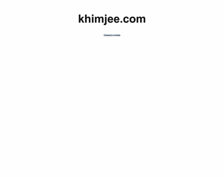 Khimjee.com thumbnail