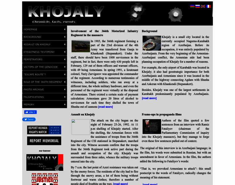 Khojaly.net thumbnail