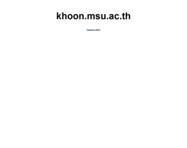 Khoon.msu.ac.th thumbnail