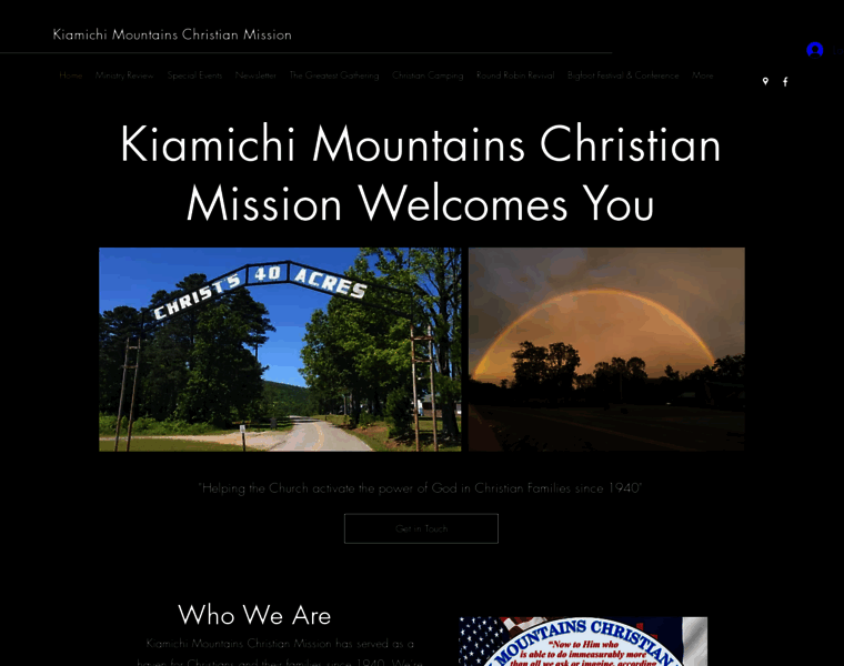 Kiamichimission.org thumbnail