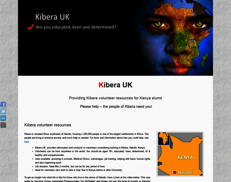 Kibera.org.uk thumbnail