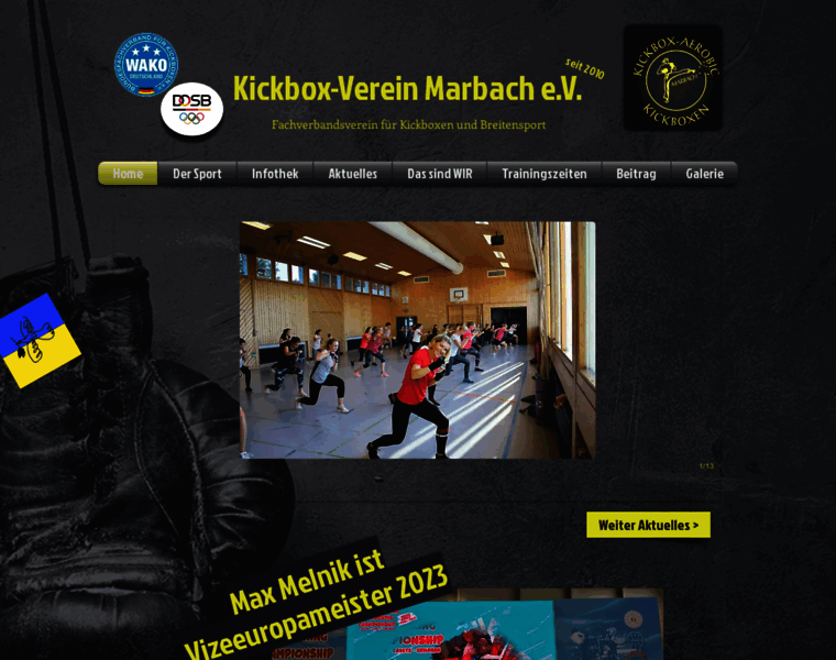 Kickboxen-marbach.com thumbnail