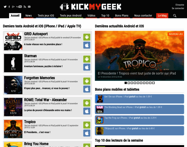 Kickmygeek.com thumbnail