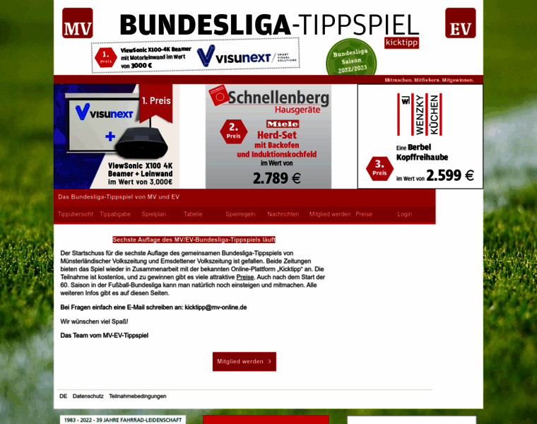 Kicktipp.mv-online.de thumbnail