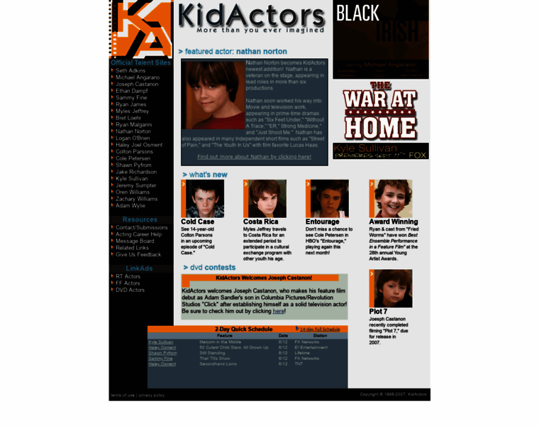 Kidactors.com thumbnail