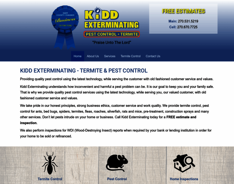 Kiddexterminating.com thumbnail