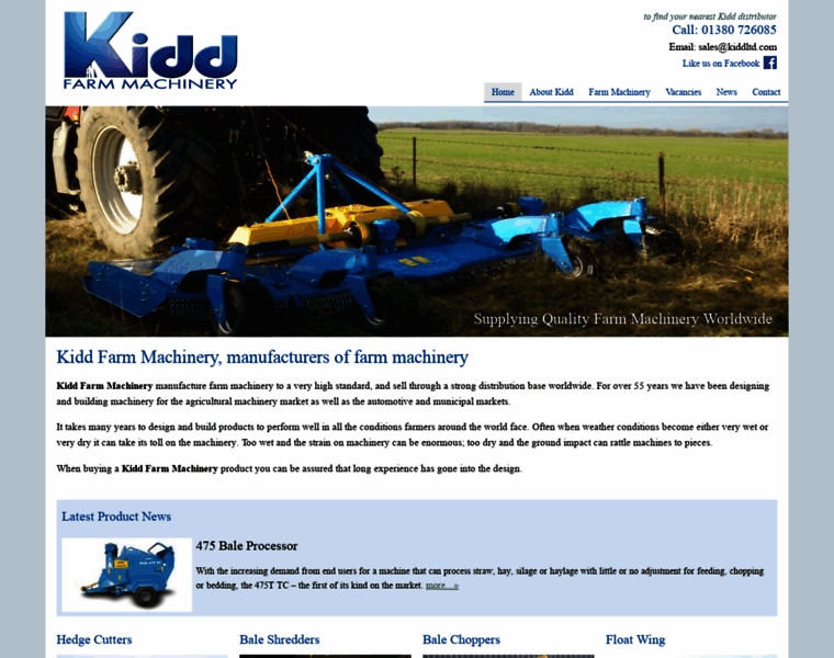 Kiddfarmmachinery.com thumbnail