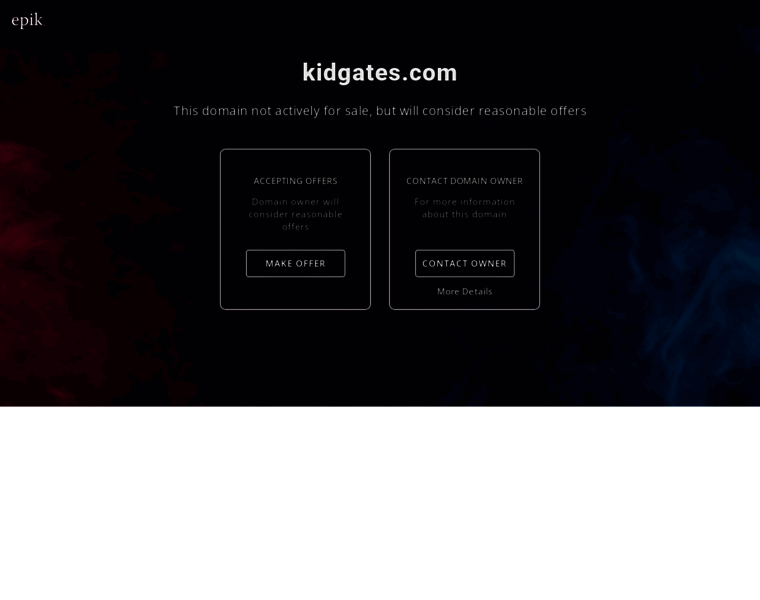 Kidgates.com thumbnail