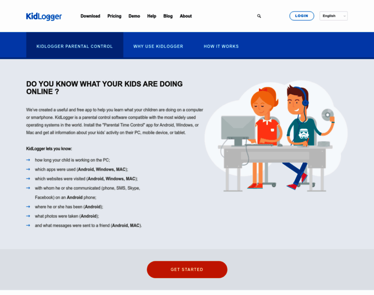 Kidlogger.net thumbnail Kidlogger.net thumbnail