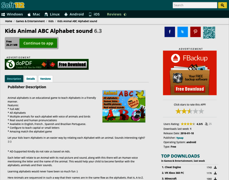Kids-animal-abc-alphabet-sound.soft112.com thumbnail