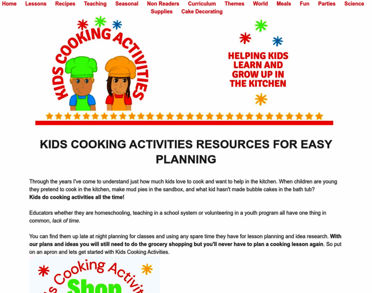 Kids-cooking-activities.com thumbnail