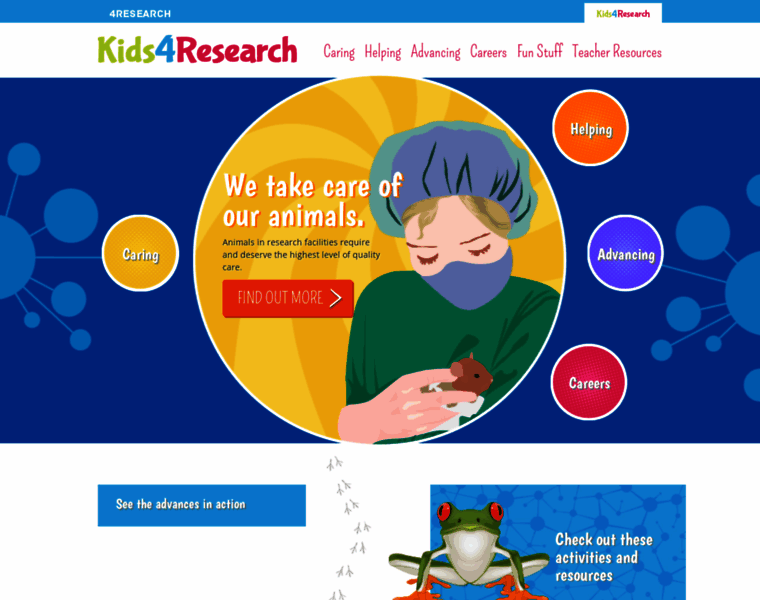 Kids4research.org thumbnail