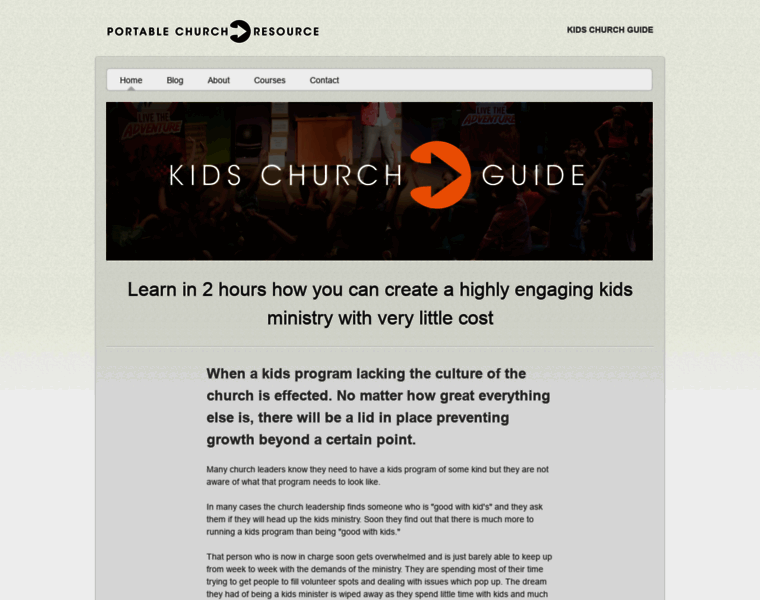 Kidschurchguide.com thumbnail