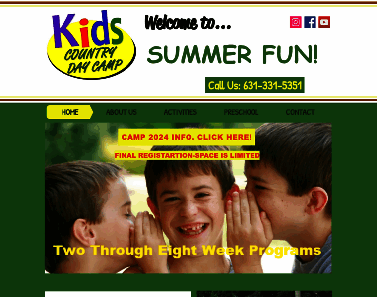 Kidscountrydaycamp.com thumbnail