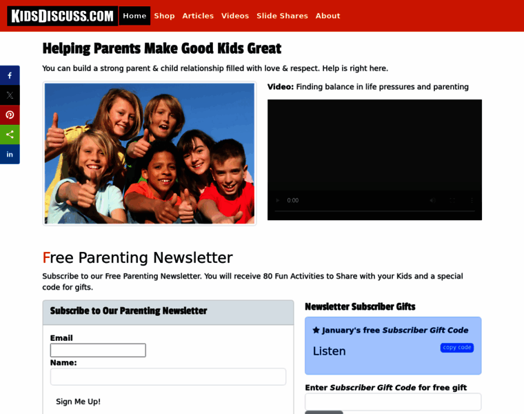 Kidsdiscuss.com thumbnail
