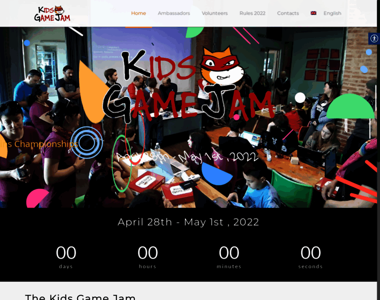 Kidsgamejam.org thumbnail