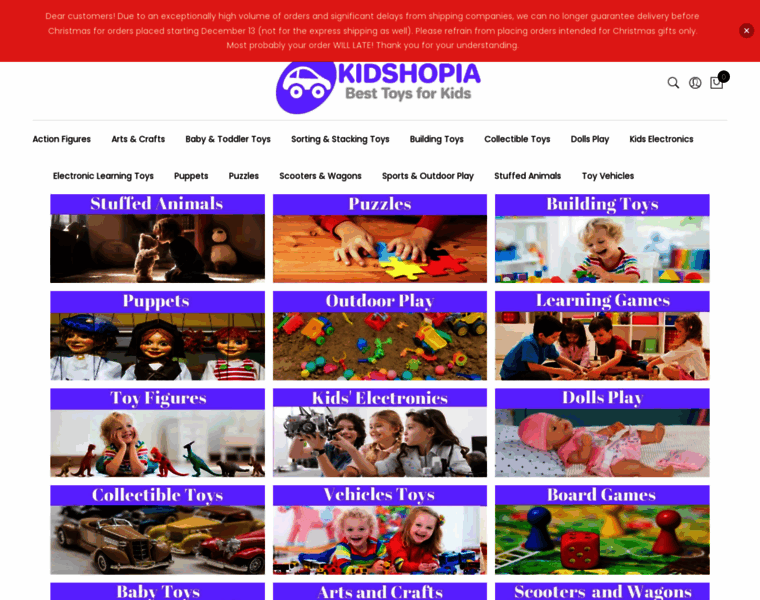 Kidshopia.com thumbnail