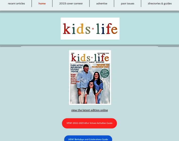 Kidslifemagazine.com thumbnail