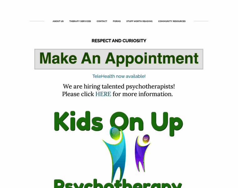 Kidsonuptherapy.com thumbnail