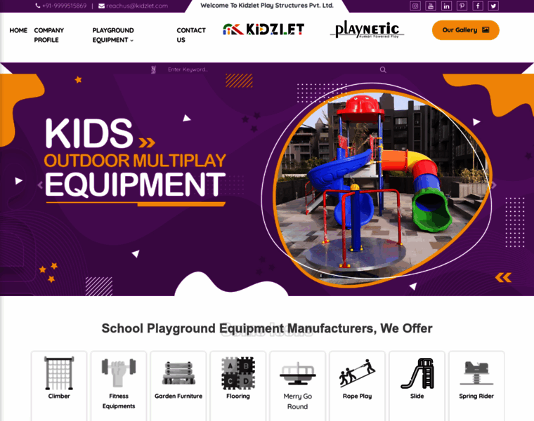 Kidsplayequipments.com thumbnail