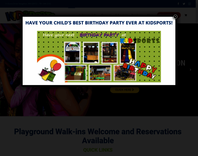 Kidsportsfun.com thumbnail