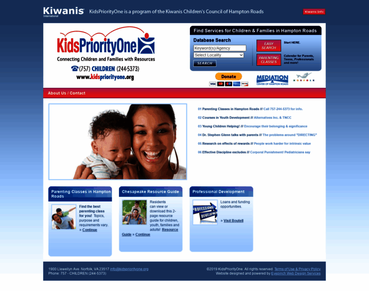 Kidspriorityone.org thumbnail