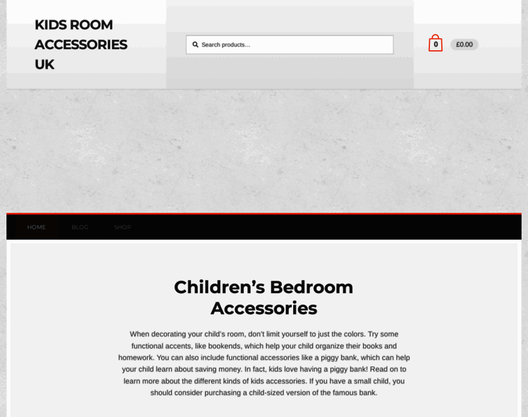 Kidsroomaccessories.co.uk thumbnail