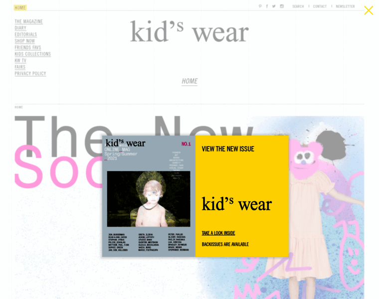 Kidswear-magazine.com thumbnail