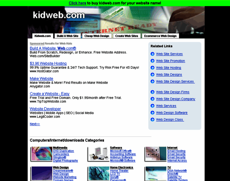 Kidweb.com thumbnail