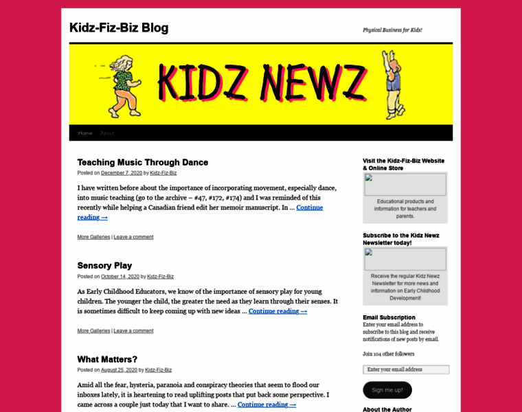 Kidzfizbiz.wordpress.com thumbnail