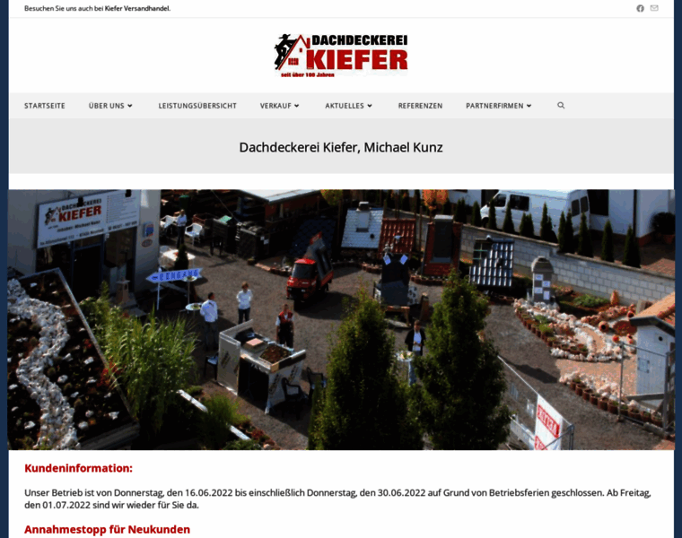 Kiefer-dach.de thumbnail