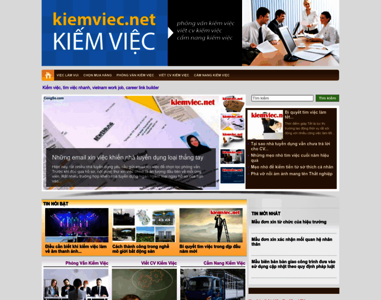 Kiemviec.net thumbnail
