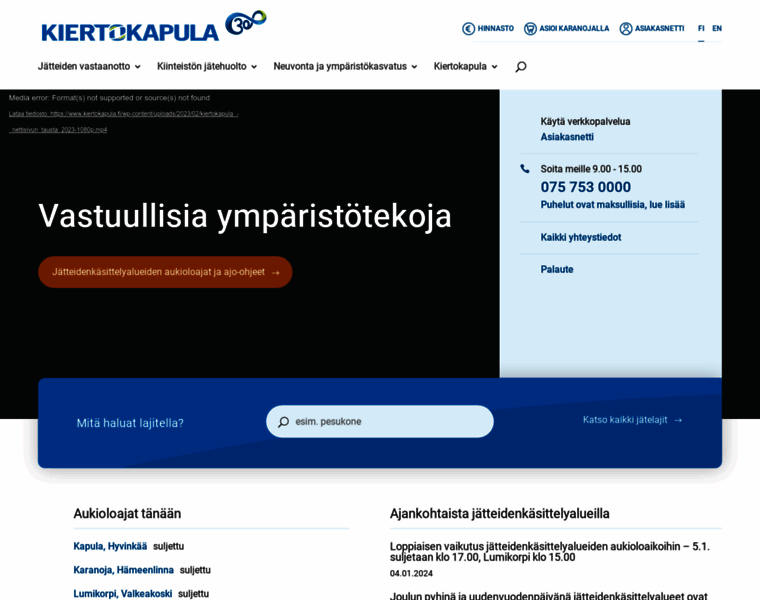 Kiertokapula.fi thumbnail