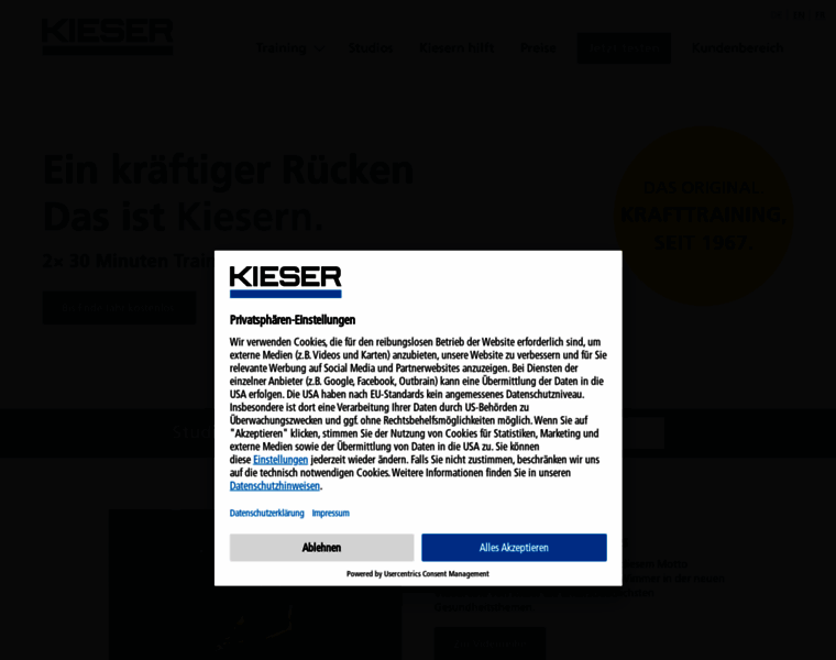 Kieser-training.ch thumbnail