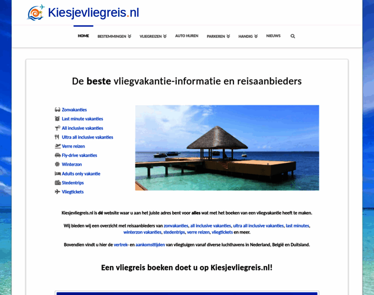 Kiesjevliegreis.nl thumbnail Kiesjevliegreis.nl thumbnail