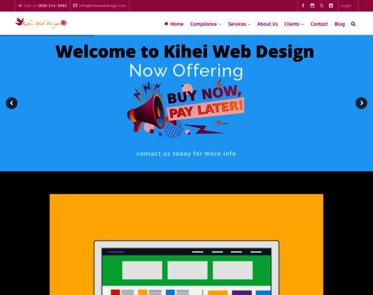 Kiheiwebdesign.com thumbnail