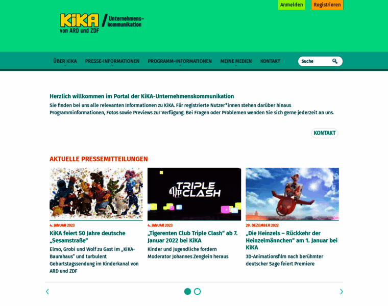 Kika-presse.de thumbnail