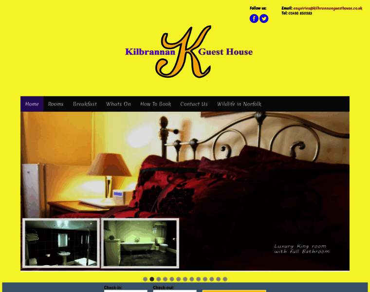 Kilbrannanguesthouse.co.uk thumbnail
