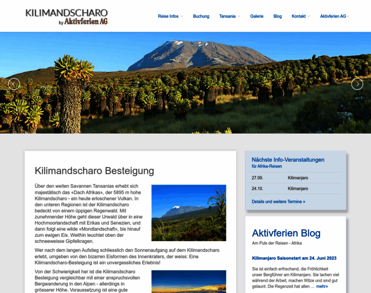 Kilimandscharo.ch thumbnail