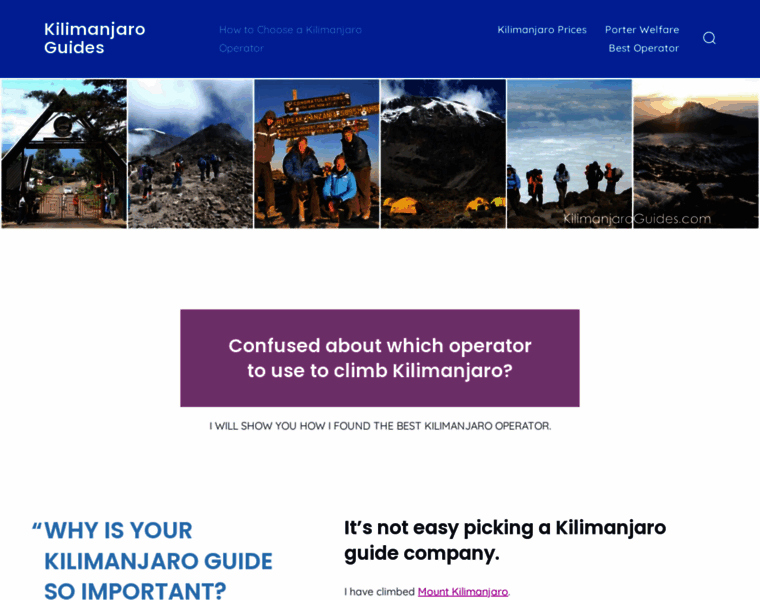 Kilimanjaroguides.com thumbnail