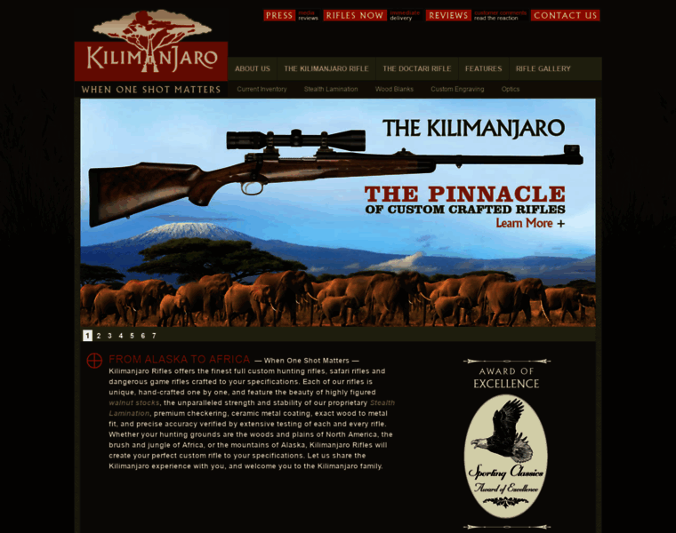 Kilimanjarorifles.com thumbnail