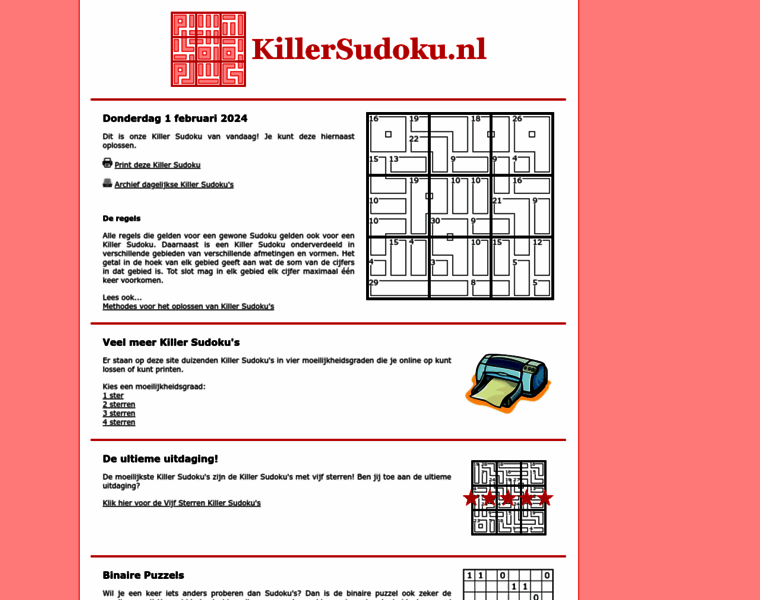 Killersudoku.nl thumbnail