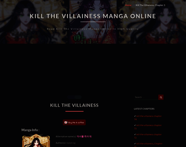 Killthevillainess.com thumbnail