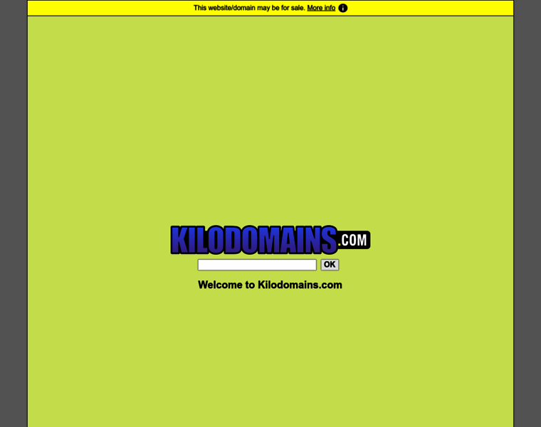 Kilodomains.com thumbnail